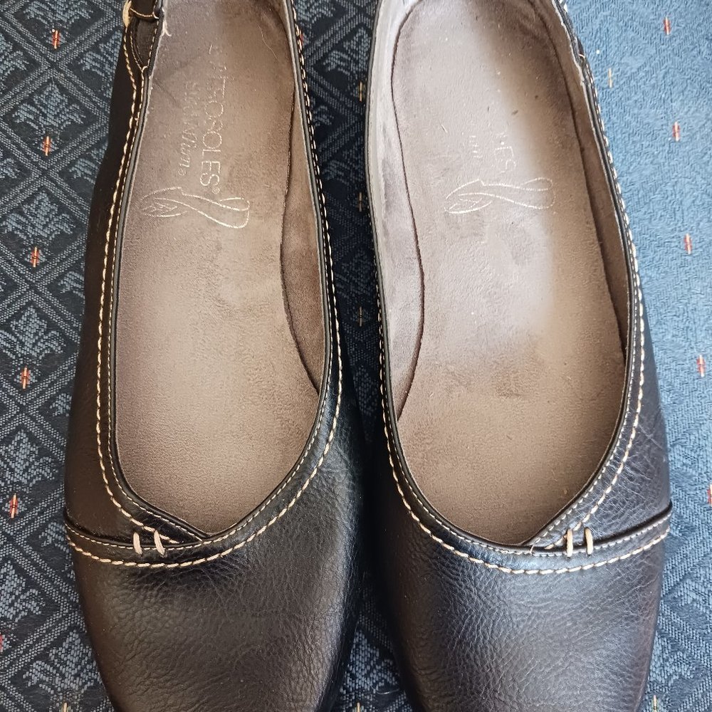 Aerosols StitchNTurn Richmond size women's 10M black dress shoes